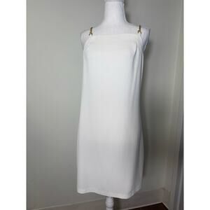 Trina Turk White Cocktail Mini Dress Sz 2